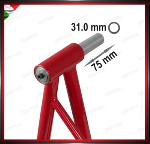 ADATTATORE PERNO CAVALLETTO MOTO MONOBRACCIO DA 31.5 PER HONDA - Picture 1 of 1