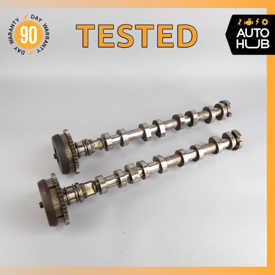 08-14 Árbol de levas izquierdo de admisión y escape BMW E71 X6 550i N63 4,4 L V8 con ajustador OEM Foto 1 de 4