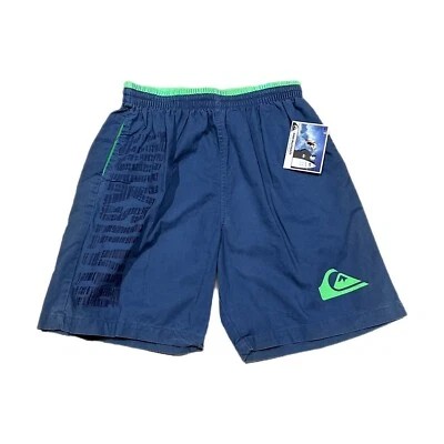 Шорты мужские Quiksilver 30 синие двойные хлопковые 90-е серфинг коньки винтаж - Изображение 1 из 4