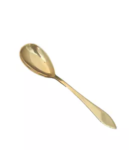 Kirk Stieff Sterling Silver Sugar Spoon Betsy Patterson Plain 1991 Disc 6 inch - Picture 1 of 7