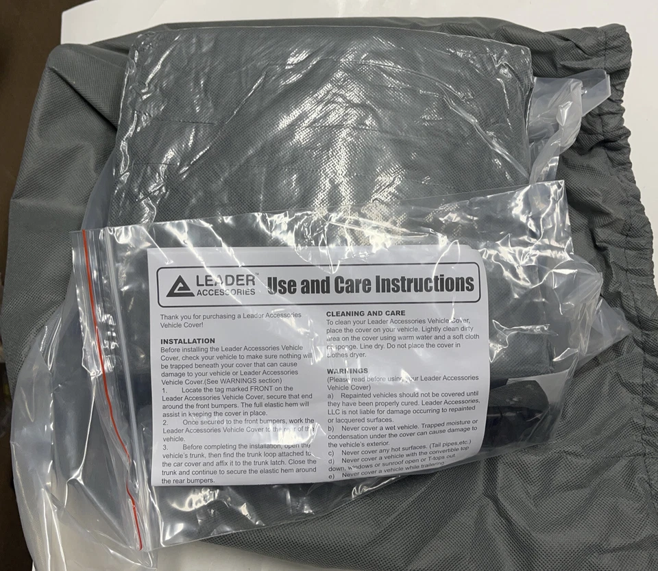 Leader Accesorios Protector Básico Pick Up Camioneta Cubierta Transpirable Uso Interior y Exterior Foto 1 de 4