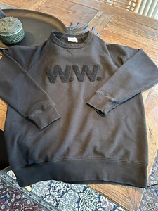 Wood Wood Double A Sweatshirt Herren Gr.M schwarz Pulli Pullover gebraucht - Bild 1 von 6