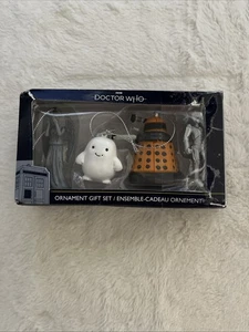 BBC Doctor Who Set O 4 Ornaments In Box G1 - Bild 1 von 2
