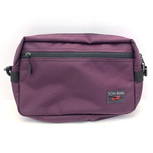 TOM BIHN Side Hustle Bag Aubergine / Yellow Interior Key Strap Crossbody - Bild 1 von 15