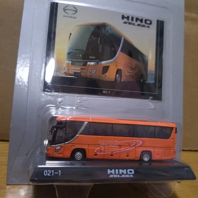 Kyosho HINO SELEGA 1/150 Hino Selega minicar autobús colección naranja turismo Foto 1 de 4