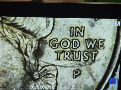 💥2004P Michigan Quarter With Errors. No Clad Layers, Rim Chip & Die Cracks💥 - Image 1 of 4