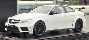Mercedes C63 AMG Black Series White Display 1/18 - NA006 NA - Bild 1 von 4