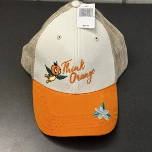 NUEVA Gorra de Béisbol Disney World Parks Epcot Flower Garden Think Orange Bird - Imagen 1 de 20