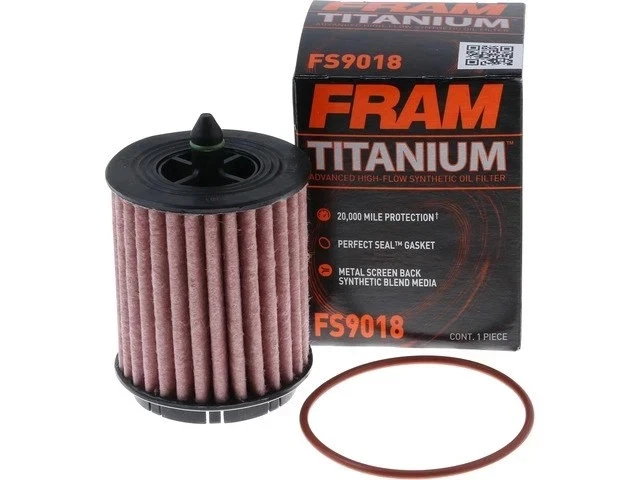 Filtro de aceite de motor FRAM Titanium FS9018 con junta tórica - Wix 57073 PF457G 84073 XG9018 Foto 1 de 4