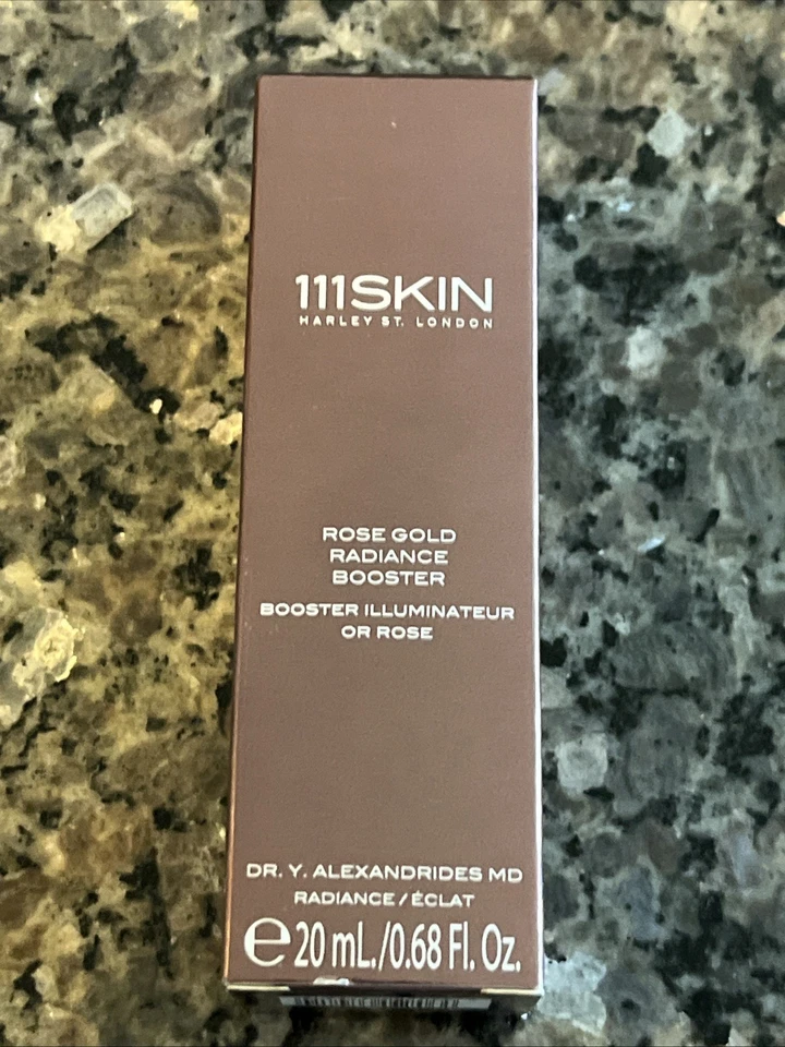 111 Skin Rose Gold Radiance Booster 20 ml/0,68 fl oz tamaño completo Londres nuevo en caja Foto 1 de 2