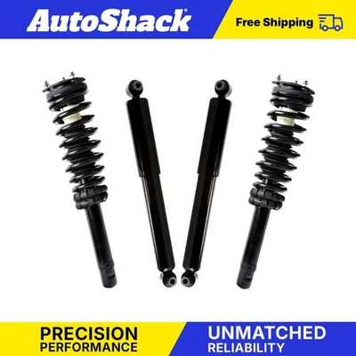 Front Complete Strut Coil Spring Rear Shock Absorbers for 2010-2012 Ford Fusion - Image 1 of 4