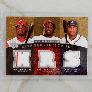 Ken Griffey Jr 2007 UD PREMIER #RR3-GGJ RARE RESTMANTS TRIPLE /50 - Bild 1 von 2