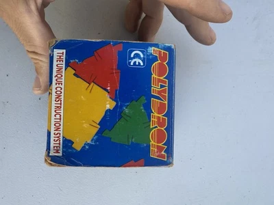 1991 Vintage Polydron Building set playcube colors, sizes, shapes 26 X16 - Image 1 of 3