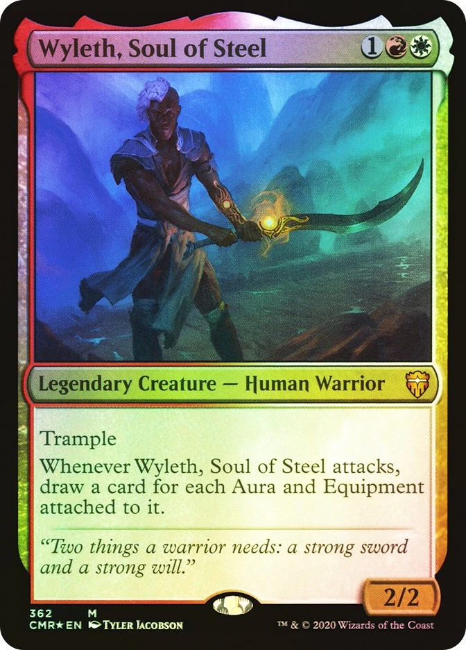 MTG FOIL Wyleth, Soul of Steel  - Commander Legends #362 - Image 1 of 1