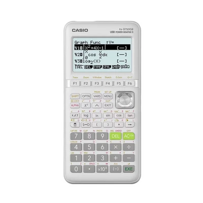 Casio fx-9750GIII Graphing Calculator - White - Image 1 of 3