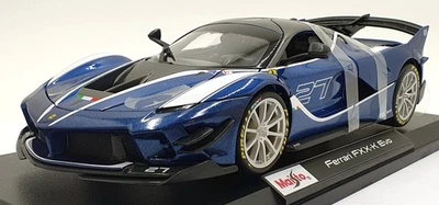Maisto 1/18 Scale Diecast 46629 - Ferrari FXX-K Evo - Blue - Image 1 of 4