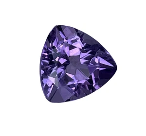 2.845cts Purple natural amethyst Trillion cut loose gemstones "see video" - Picture 1 of 3