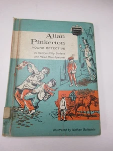 Allan Pinkerton Young Detective Kathryn Borland Childhood of Famous Americans HB - Picture 1 of 5