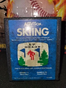 Activision SKIING Atari game cartridge - Picture 1 of 2