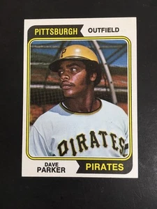 1974 Topps Dave Parker, #252, NM/MT oder besser, Hof, RC (kostenloser Versand für 3!) - Bild 1 von 2