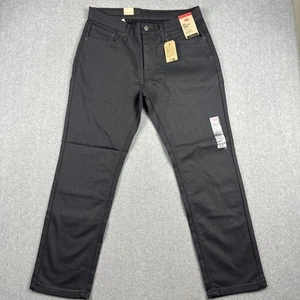 Levis 541 Jeans Mens 33x30 Gray Stretch Waxed Cotton Denim Athletic Taper NWT - Picture 1 of 10