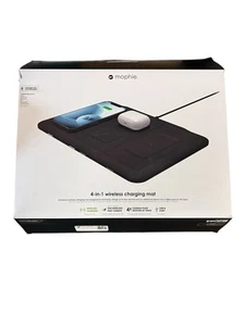 mophie 4 In 1 Wireless Charging Mat Apple iPhone AirPods Watch Samsung Google Qi - Photo 1 sur 6