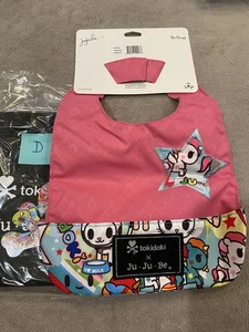 Jujube Tokidoki Unikiki 2.0 Be Neat Bib Brand New In Plastic Smoke Free “D” - Picture 1 of 4