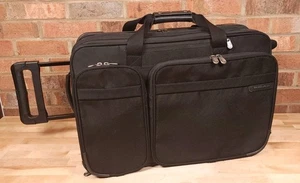 Briggs & Riley Executive Traveler Rolling Luggage Carry On Bag Nylon 21" BR221 - Picture 1 of 16
