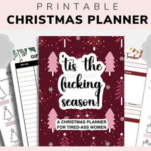 HOT Christmas Planner Notebook, To Do List Notepad for Gift Tracker Xmas Planner - Picture 1 of 18