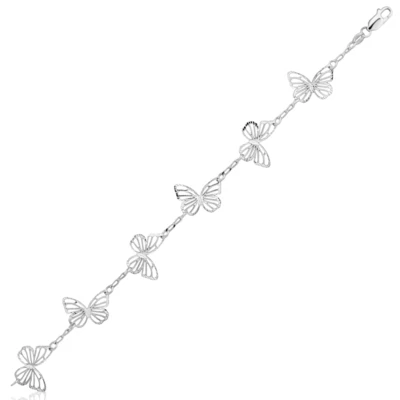 Armband  Bracelet 925 Silber Damenschmuck Echtschmuck Länge 18 cm - Bild 1 von 3