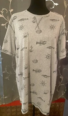 Camisa Para Hombre XL Manga Corta Zanja Llanuras EE. UU. Gris Náutica por Ricky Singh Foto 1 de 4