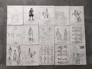 60 SCFH Military Uniform Boards No. 198 to 272 1956-58 - Picture 1 of 5