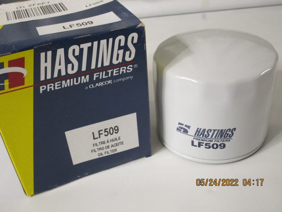 Engine Oil Filter Hastings LF509 Foto 1 de 4