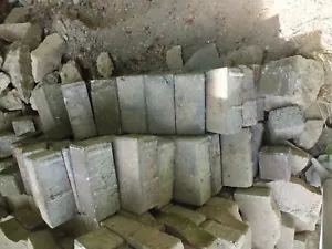 Alte beton Pflastersteine gebraucht 20x10x8 Sanierung Platten Pflaster Steine L - Bild 1 von 5