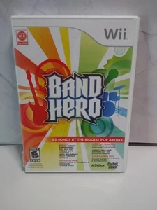 Band Hero for Nintendo Wii - Complete with Manual, Tested Good Working Condition - Picture 1 of 3