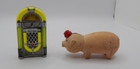 VTG  LIGHTER pink PIG refillable butane metal 3" novelty cigar cigarette Jukebox