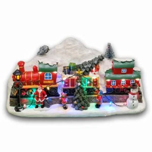 Wizardi Christmas Train Decoration. Christmas Village F07M3-11-FQ24006 - Picture 1 of 3