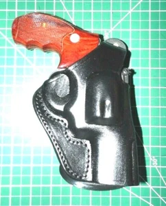 Tagua PD1R-900 RH Leather Rotating Thumb Break Paddle Holster S&W 2.5" K L Frame - Picture 1 of 11