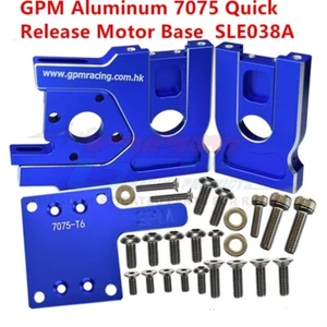 GPM Aluminum 7075-T6 Quick Release Motor Base 9584 For TRAXXAS 1/8 Sledge 95076 - Picture 1 of 12