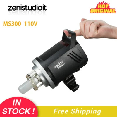 US Godox MS300 300WS 110V 2.4G Estudio Flash Luz Cabezal Cámara Monolight Foto 1 de 4