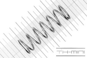 Druck-Feder 2mm angelegt 22x62mm 13,7kg Spiral Edel-stahl rostfrei Metall - Bild 1 von 1