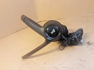 Logitech H390 Stereo Headset Black Wired USB On Ear Noise-Cancelling Microphone - Picture 1 of 9
