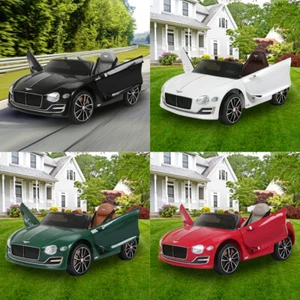 Kids Electric Ride On 12V Licensed BENTLEY Battery Powered Car Toy with 2 Speed - Picture 1 of 19