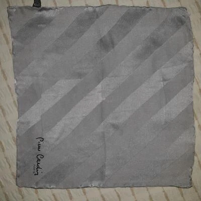 Pier Cardien Paris Pañuelo Bolsillo Seda Hecho en Italia Foto 1 de 3