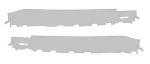 For BMW X5 2019-2025 Rocker Panel M Sport (Set) Paint Protection Film Precut PPF - Picture 1 of 3