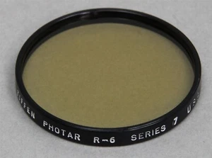 Series VII 7 41mm Drop-In Filter TIFFEN Decamired R6 Red Color Correction USA - Picture 1 of 1
