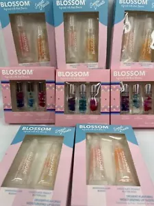 Blossom Flower Infused Lip Gloss Gift Set YOU CHOOSE BuyMore&SaveCombineShip - Picture 1 of 6