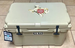 Lone Star Beer Distributor YETI 45 Tundra Cooler w/ Rack & Manual NEW Super Rare - Picture 1 of 5
