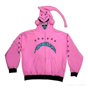 Animekami Majin Buu Hoodie W Headtail - Picture 1 of 1