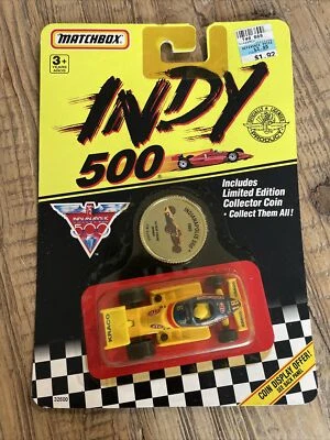 Matchbox Indy 500 Kraco 18 Car Jim Clark with Collectors Coin New In Package - Image 1 of 2
